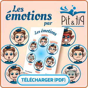 Télécharger la roue des émotions Pit&Pit
