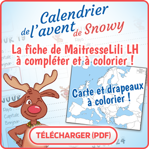 fiche PDF Snowy de Maitresse Lili
